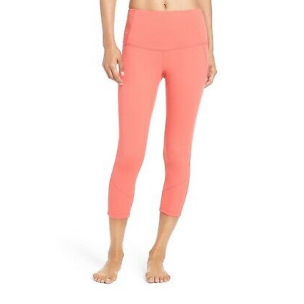 Zella Live In Sultry High Waist Crop Leggings